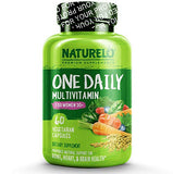 NATURELO One Daily Multivitamin for Women - with Natural Vitamins with Fruit Extracts - Best for Maintaining Essential Nutrients - 60 Vegan Capsules | 2 Month Supply - FitnSupport
