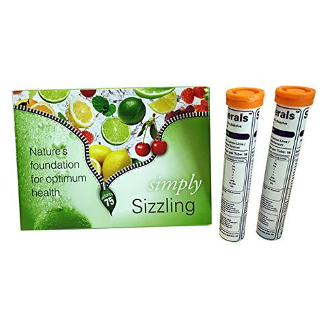 Simply Natural Pure Plant Derived Sizzling Minerals (Orange Flavour) - FitnSupport
