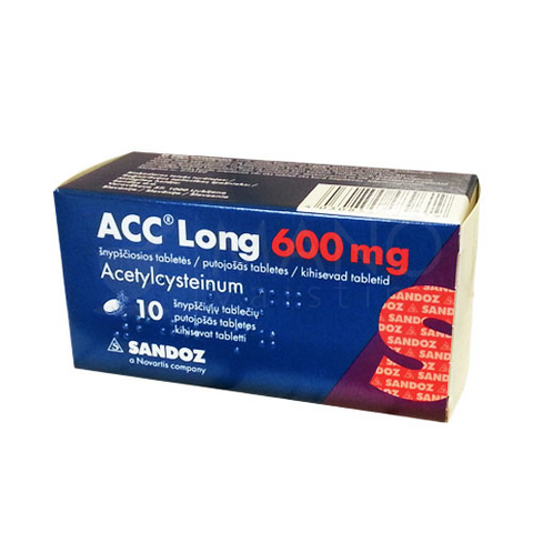 ACC Long 600mg N10 - FitnSupport
