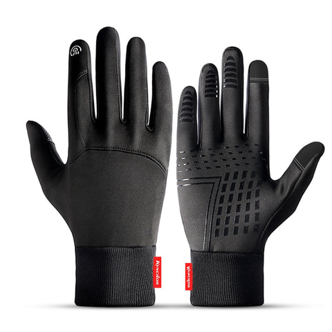 Sports Running Gloves Touch Screen Gloves Lightweight Liner Gloves For Running,Walking,Riding,Working Outdoor Men Women In Early Spring Or Autumn, 3 Sizes - FitnSupport