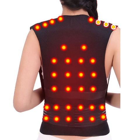 Self-heating Brace Support Belt Back Posture Corrector Spine Back Shoulder Lumbar Posture Correction - FitnSupport