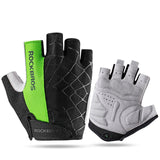 Cycling Bike Half Finger Gloves Shockproof Breathable - FitnSupport