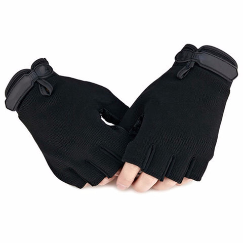 Outdoor Half Finger Tactical Gloves Anti-slip Cycling Climbing Sports Gloves - FitnSupport