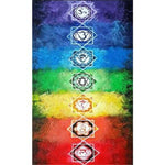 75*150 Rainbow  Yoga Mat - FitnSupport