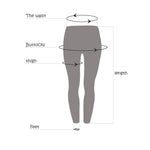 black white triangle print high waist leggings - FitnSupport