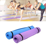 4MM Wtaerproof Thick Yoga Mat Non-slip Folding Fitness Pilates Mat Gym - FitnSupport