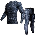 Mens Sport Shirts  2 Piece Gym Clothing - FitnSupport