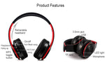 Wireless Bluetooth Headphones with Microphone - FitnSupport