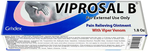 Viprosal B cream. Grindex - FitnSupport